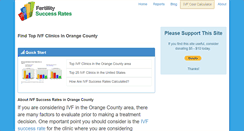 Desktop Screenshot of orangecountyfertilitydoctors.com