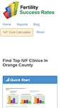 Mobile Screenshot of orangecountyfertilitydoctors.com
